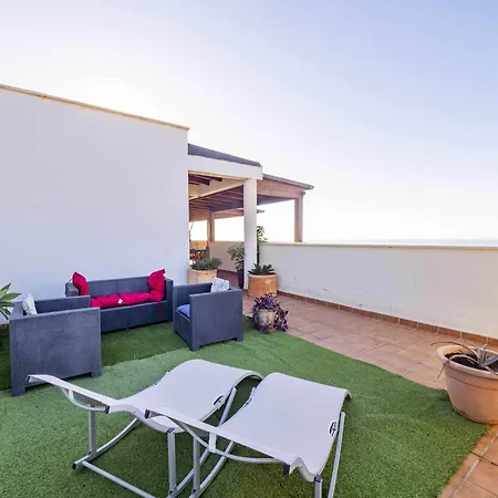 Atico Con Vistas Al Mar, Piscina Y Parking Lägenhet