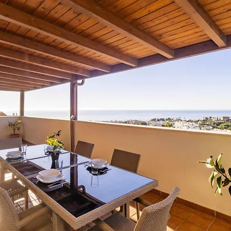 Atico Con Vistas Al Mar, Piscina Y Parking Appartement Málaga